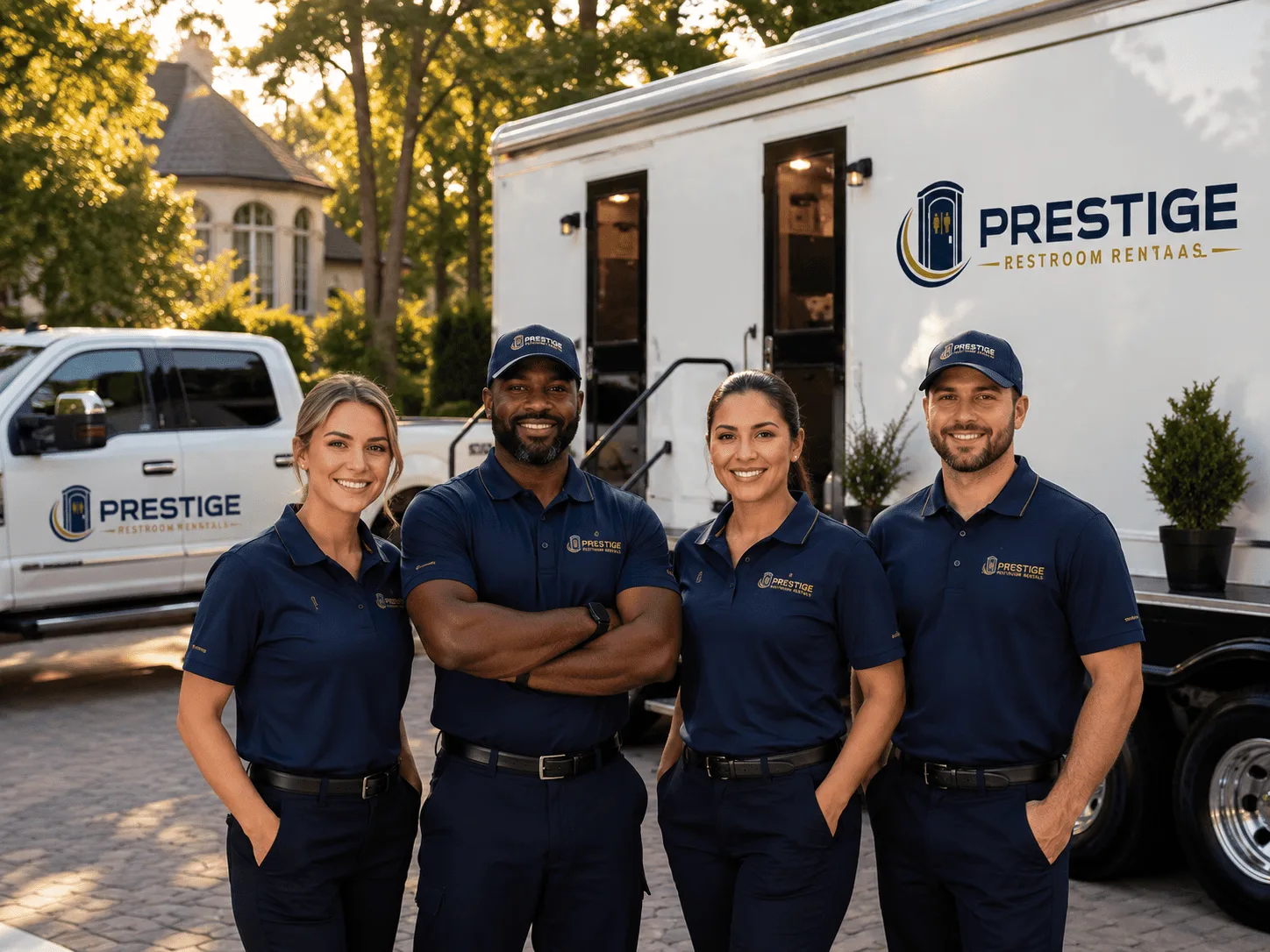 Trusted Luxury Portable Restrooms company in Lupton, AZ